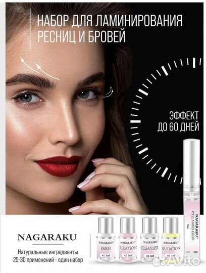Набор для ламинирования ресниц и бровей