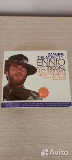5 Cd дисков Эннио Морриконе