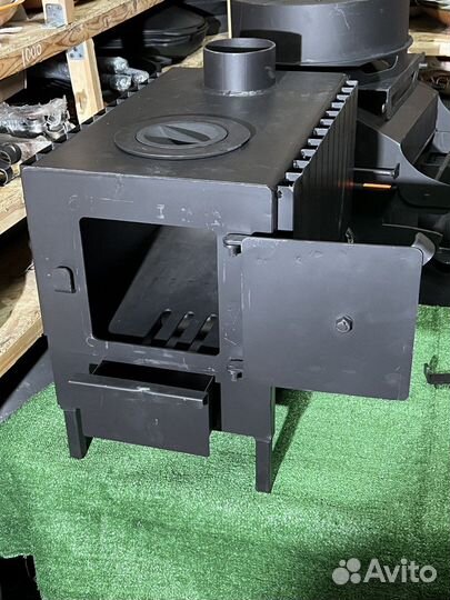 Печка буржуйка на дровах