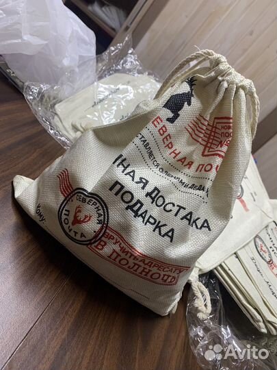 Новогодний подарочный мешок