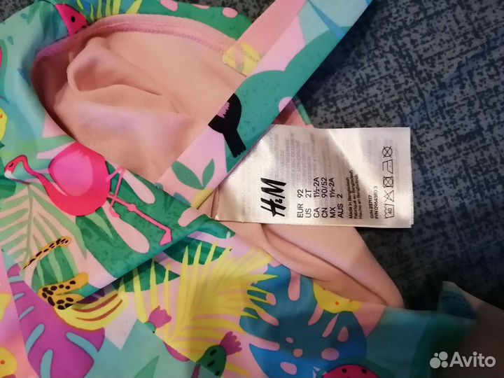 Купальник для девочки 86