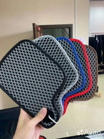 Ковры в салон Eva с бортом и без бортов