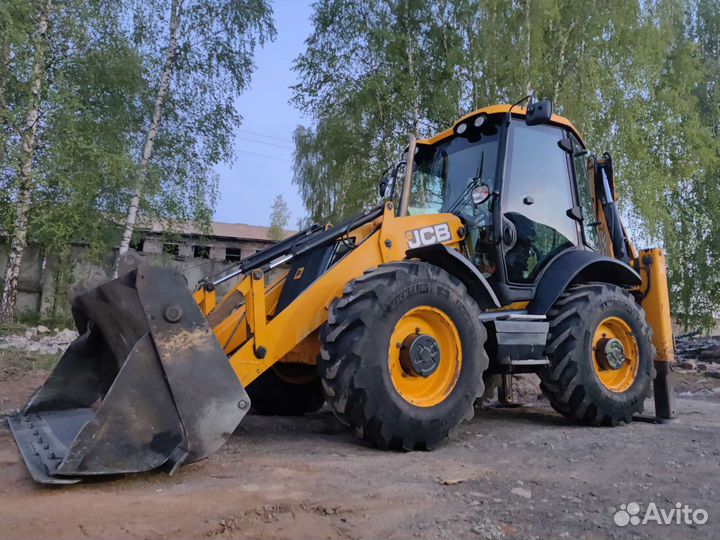 Услуги экскаватора-погрузчика