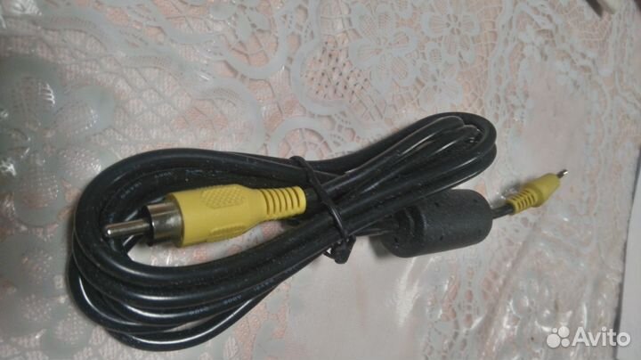 Видео кабель RCA - Jack 2.5 mm 1,8 метра