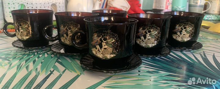 Сервиз чайный на 6 персон, новый