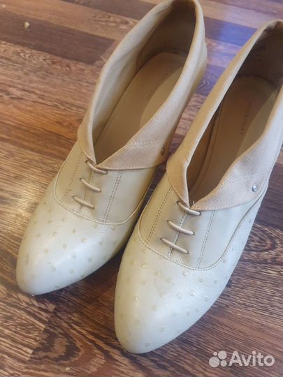 Ботильоны нат кожа р.39-40 Америка