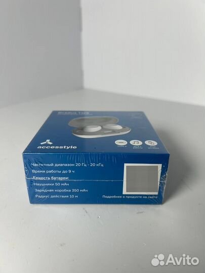 Беспроводные наушники Accesstyle Gradus TWS White