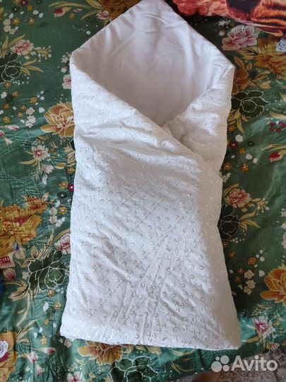 Детское одеяло на выписку