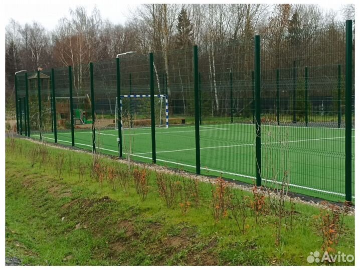 Забор 3D, сетка 3Д