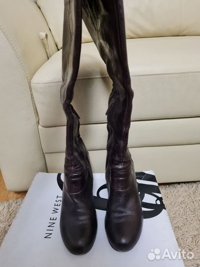 Сапоги женские натуральная кожа 38 размер