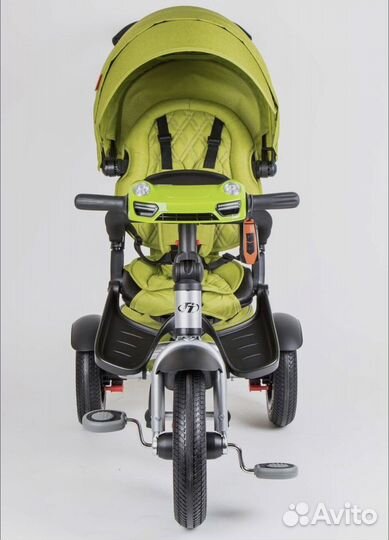 Велосипед коляска с ручкой