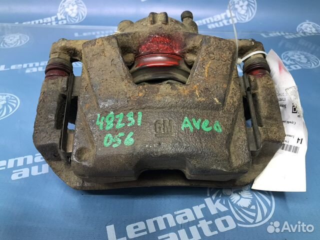 Суппорт тормозной передний левый Chevrolet Aveo