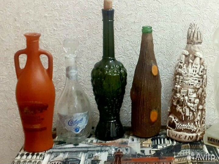 Бутылка декоративная