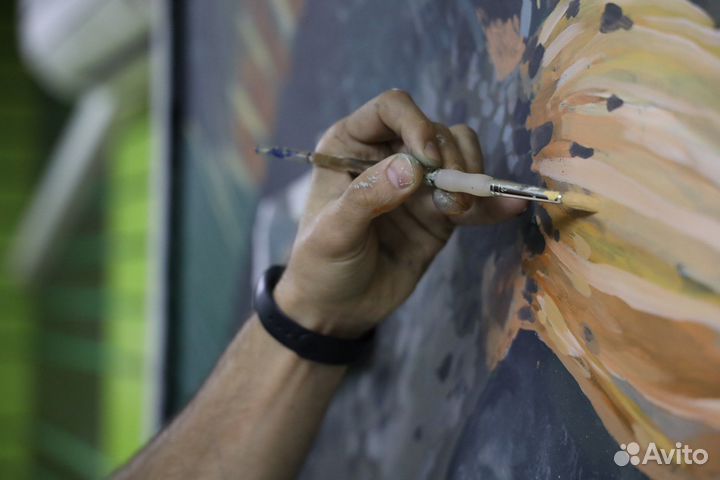 Художественное оформление, роспись стен