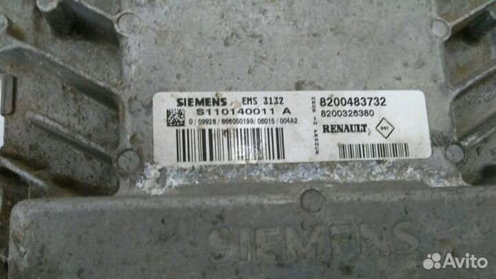 Эбу Renault Sandero