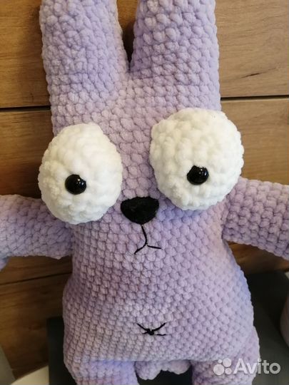 Игрушка мягкая Кот Саймона вязанная handmade