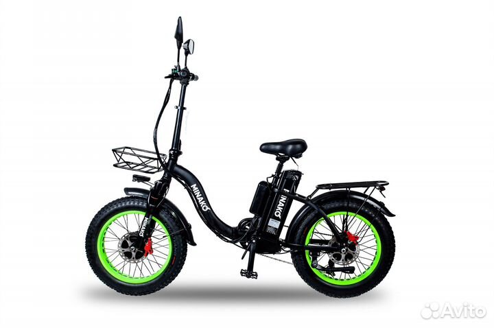 Электровелосипед Minako F11 Dual Полный привод