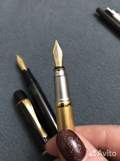Ручки перьевые шариковые