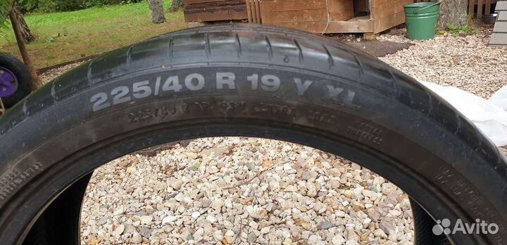 Continental ContiSportContact 5 225/40 R19 и 255/35 R19