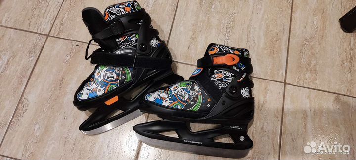 Коньки раздвижные 31 36