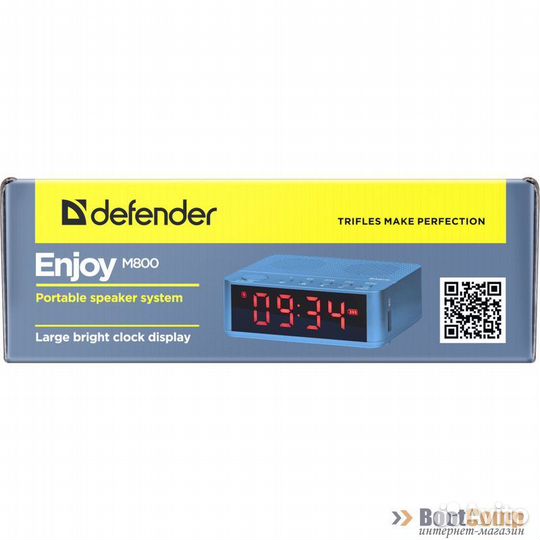 Портативная колонка Defender Enjoy M800 синий