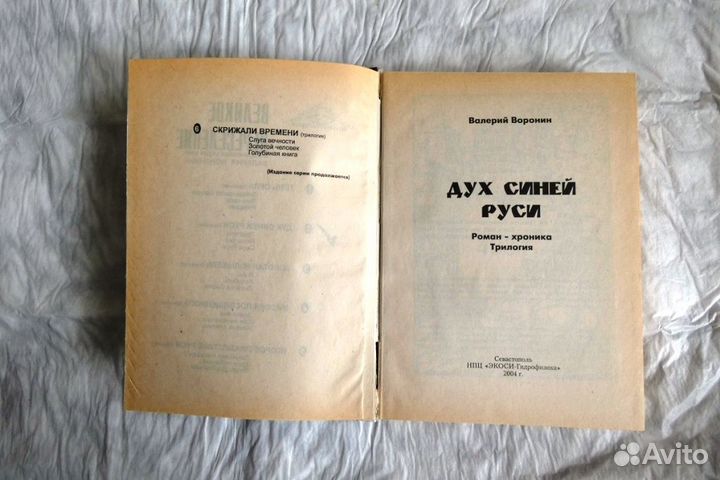 Книга Воронин В. 