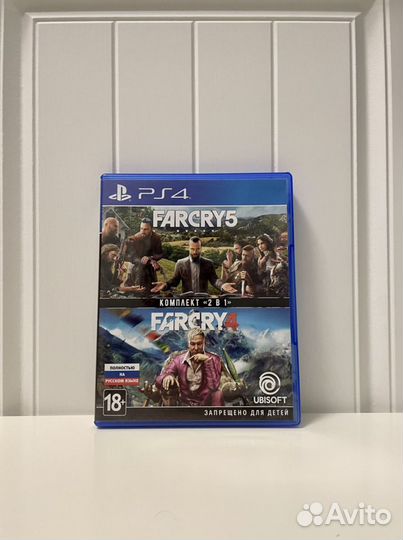 Farcry 4 + farcry 5 ps4