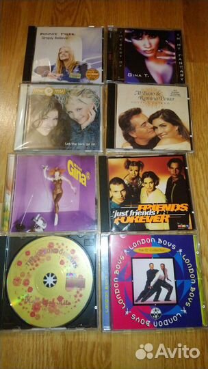 CD Диски. Альбомы. Танцевальная музыка 80-90х