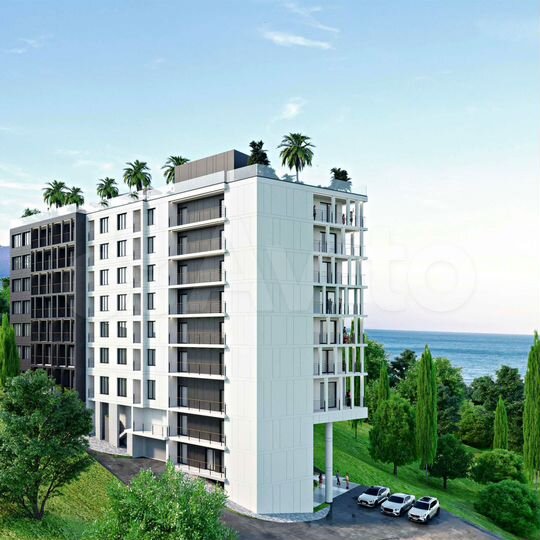 2-к. апартаменты, 58 м², 4/10 эт.