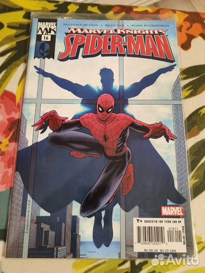 Оригинальный комикс Marvel Knights Spider-Man #16