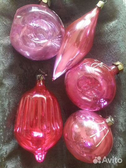 Елочные игрушки СССР