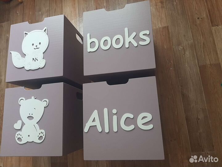 Ящики для хранения для стеллажей