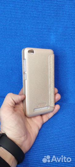 Чехол Книжка Nillkin Xiaomi Redmi 4a Золотой