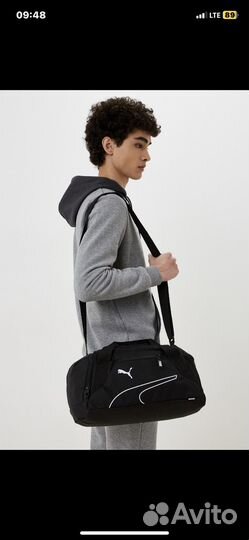 Сумка спортивная puma fundamentals sports bag xs