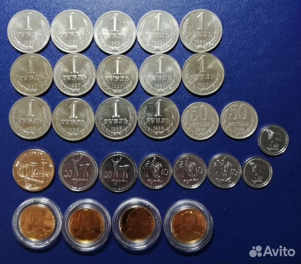 Монеты, жетоны