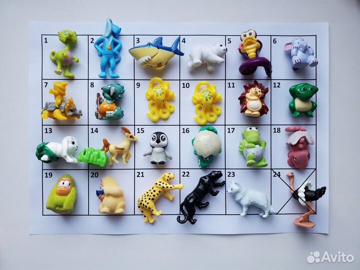 Игрушки из киндера