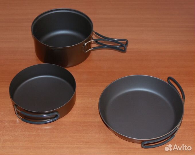 Титановая посуда evernew, новая, Япония