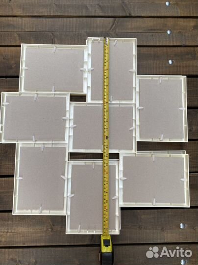 Фоторамка-коллаж (8 фото) 13х18 см /58х55 см