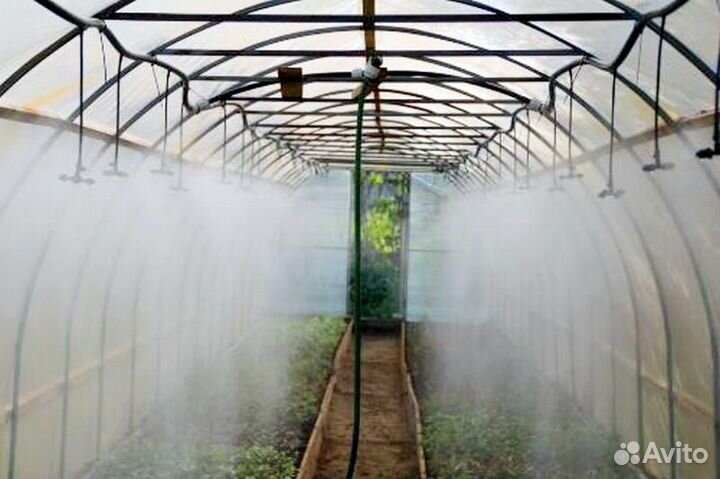 Система полива/охлаждения туманом