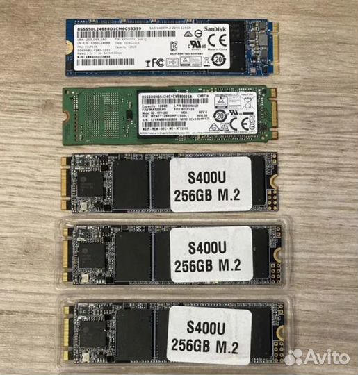 SSD 2.5 и M.2 2280 128GB / 240GB / 256GB / 512GB