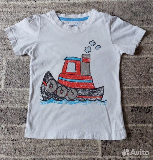 Летняя одежда пакетом мальчику рост 98