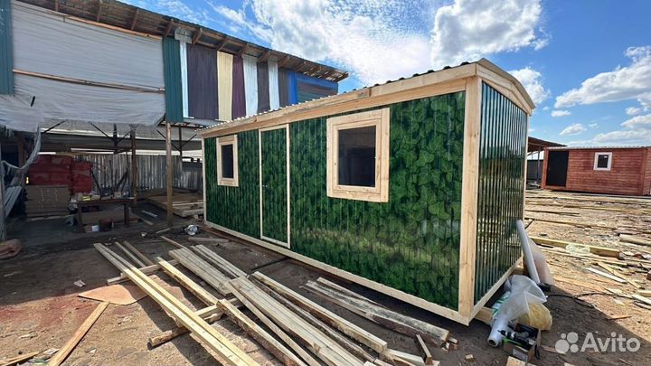 Бытовка утепленная,хозблок,с установкой