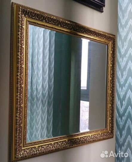 Прямоугольное зеркало с фацетом