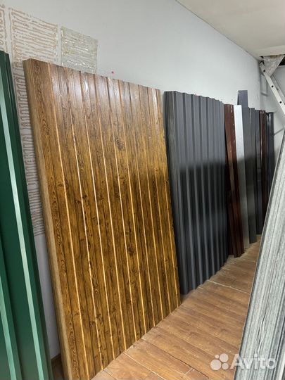 Профнастил для забора с20 1100х2000