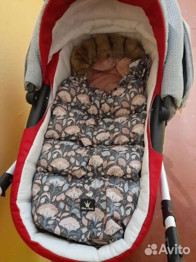 Зимний конверт в коляску