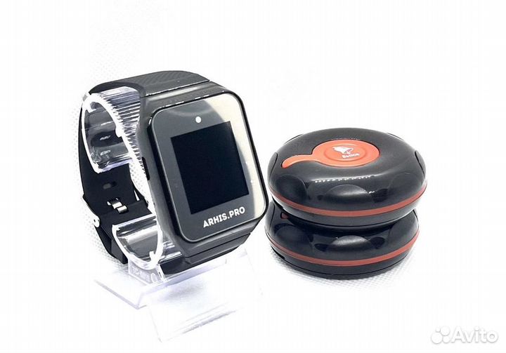 Кнопка вызова официанта персонала Классик и часы