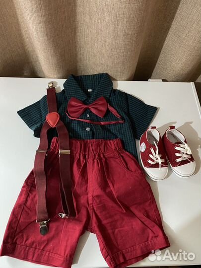 Праздничный костюм для мальчика 80