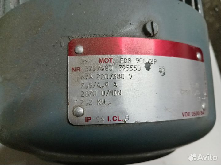 Электродвигатель 380 2.2 квт