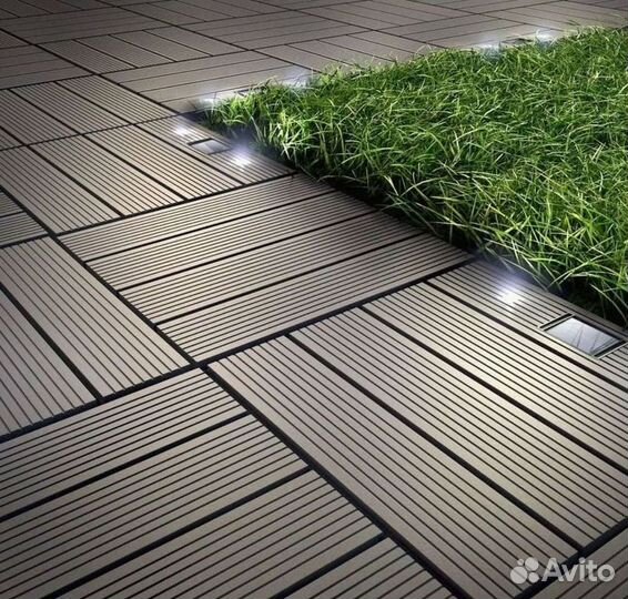 Садовые дорожки из дпк под заказ