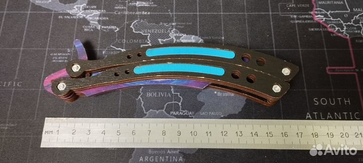 Деревянный нож бабочка CS GO